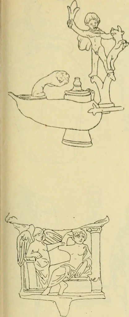 An illustration from Répertoire de la statuaire grecque et romaine, 1908, leaf 352