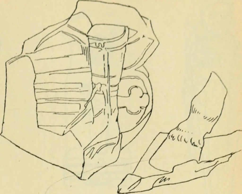 An illustration from Répertoire de la statuaire grecque et romaine, 1908, leaf 352