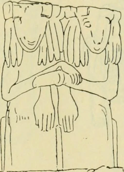 An illustration from Répertoire de la statuaire grecque et romaine, 1908, leaf 352