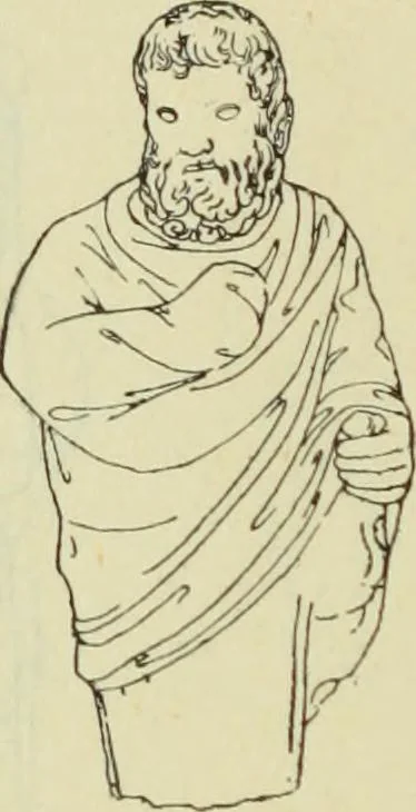 An illustration from Répertoire de la statuaire grecque et romaine, 1908, leaf 353