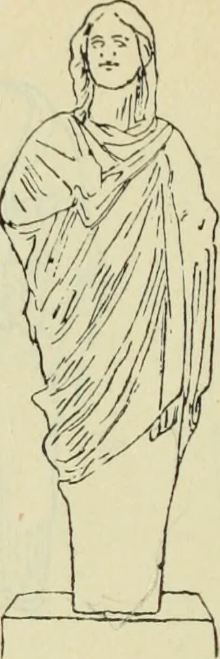 An illustration from Répertoire de la statuaire grecque et romaine, 1908, leaf 355