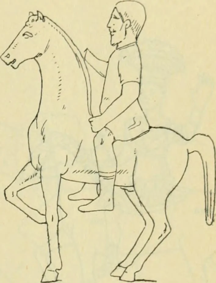 An illustration from Répertoire de la statuaire grecque et romaine, 1908, leaf 358