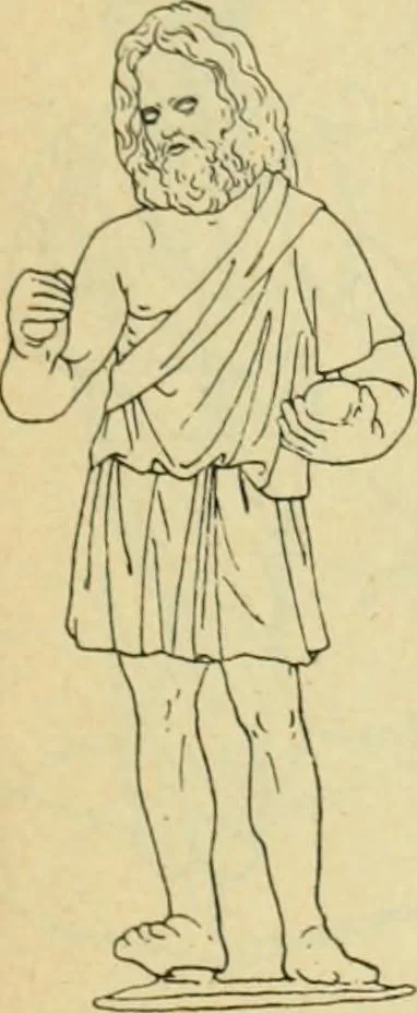 An illustration from Répertoire de la statuaire grecque et romaine, 1908, leaf 36