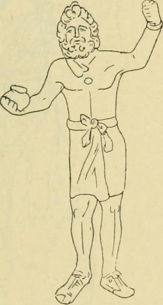 An illustration from Répertoire de la statuaire grecque et romaine, 1908, leaf 36