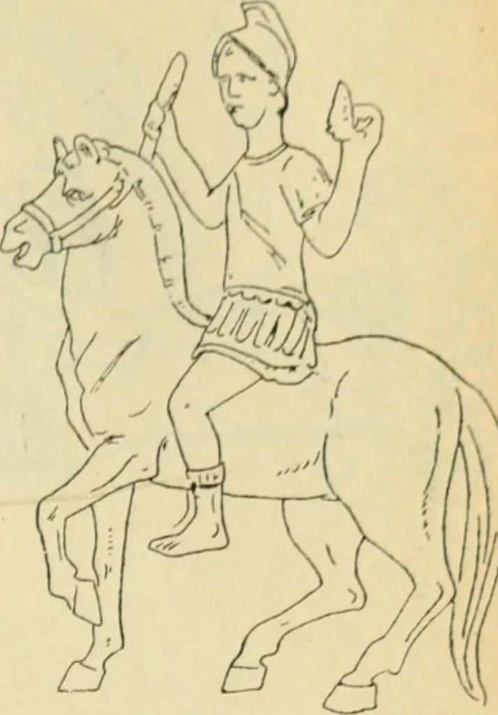 An illustration from Répertoire de la statuaire grecque et romaine, 1908, leaf 360