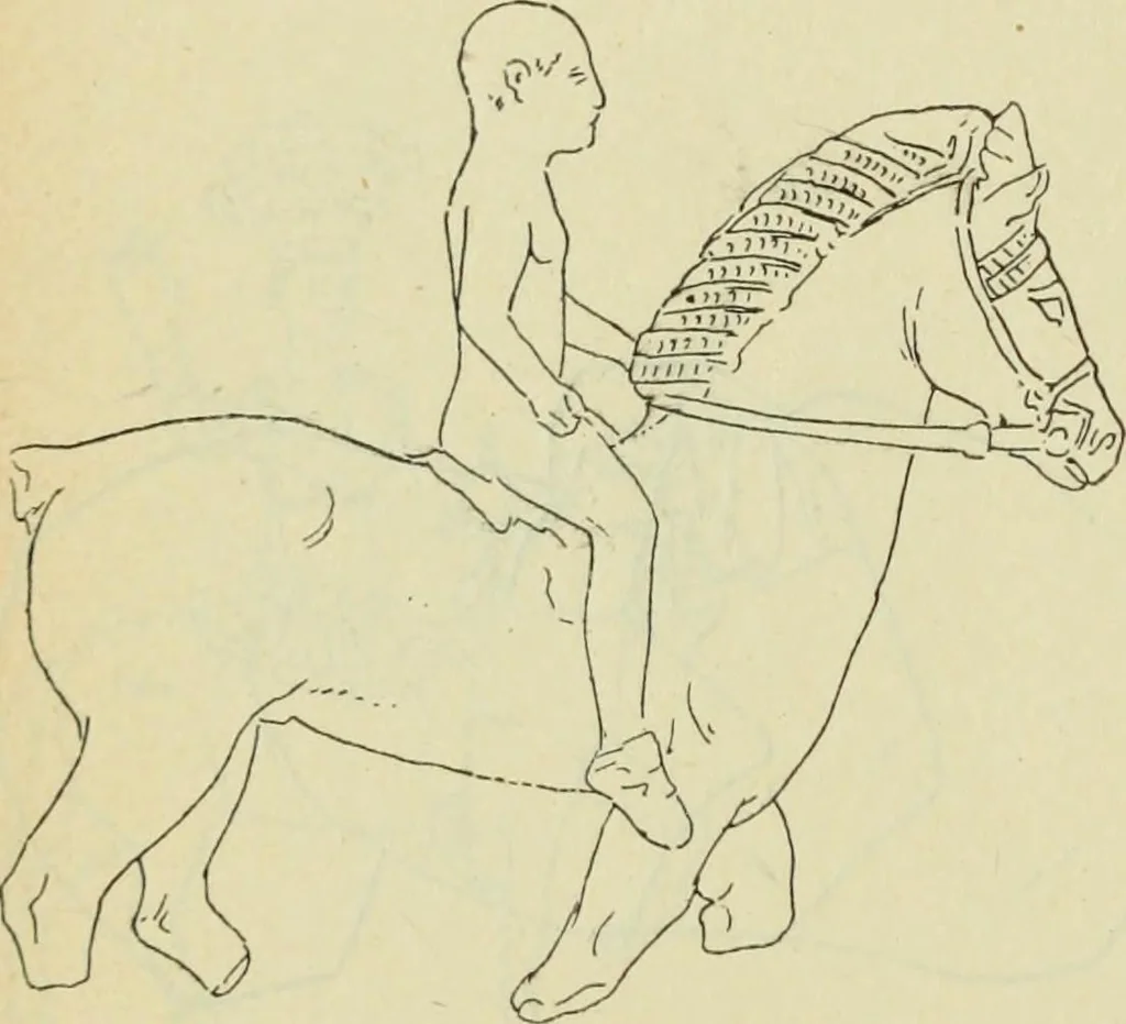 An illustration from Répertoire de la statuaire grecque et romaine, 1908, leaf 361