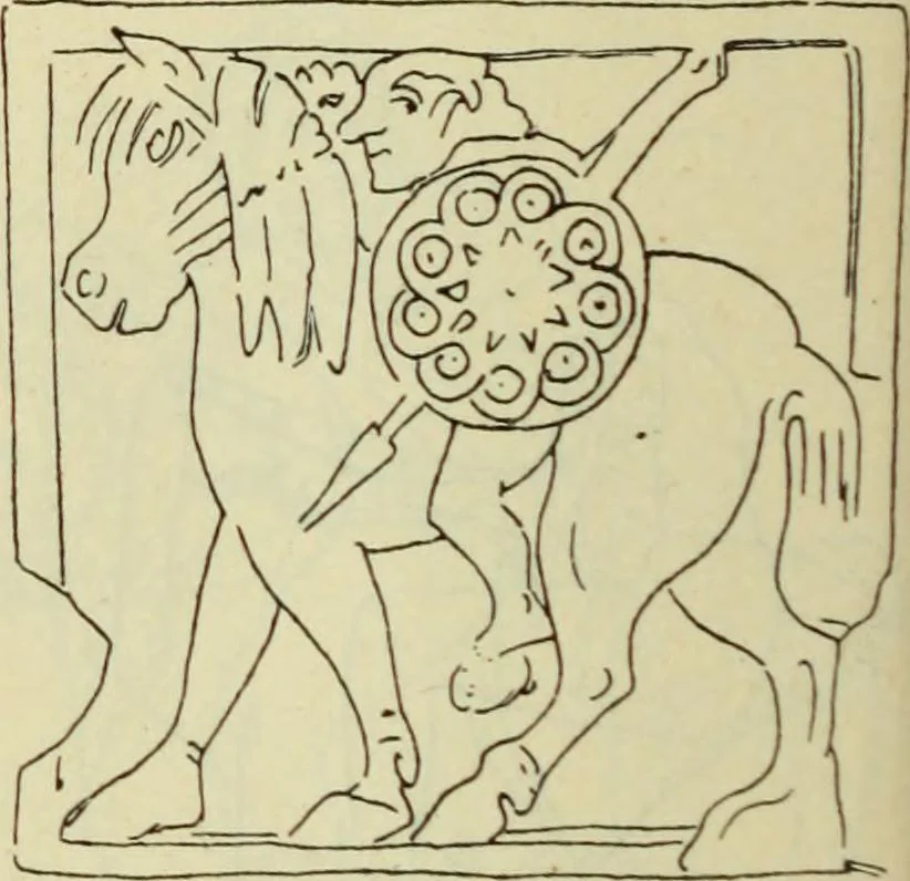 An illustration from Répertoire de la statuaire grecque et romaine, 1908, leaf 361