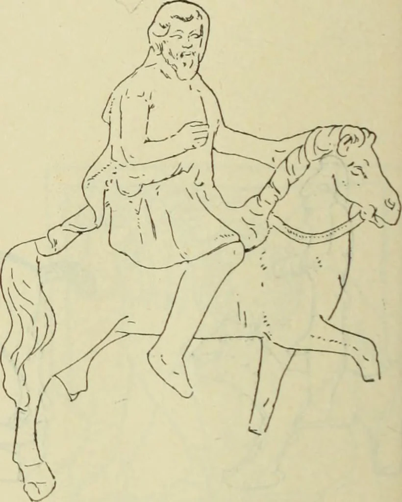 An illustration from Répertoire de la statuaire grecque et romaine, 1908, leaf 363
