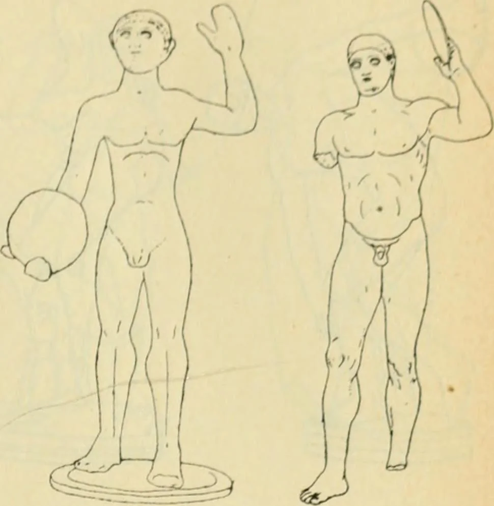 An illustration from Répertoire de la statuaire grecque et romaine, 1908, leaf 366