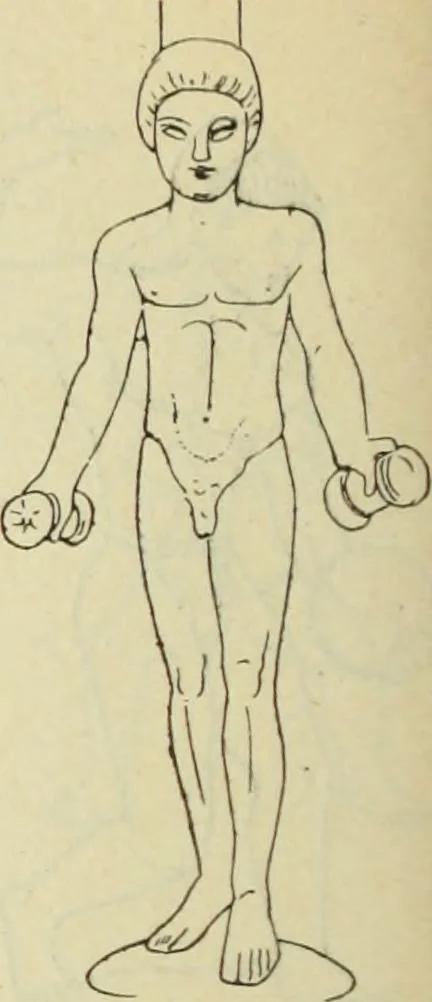 An illustration from Répertoire de la statuaire grecque et romaine, 1908, leaf 367