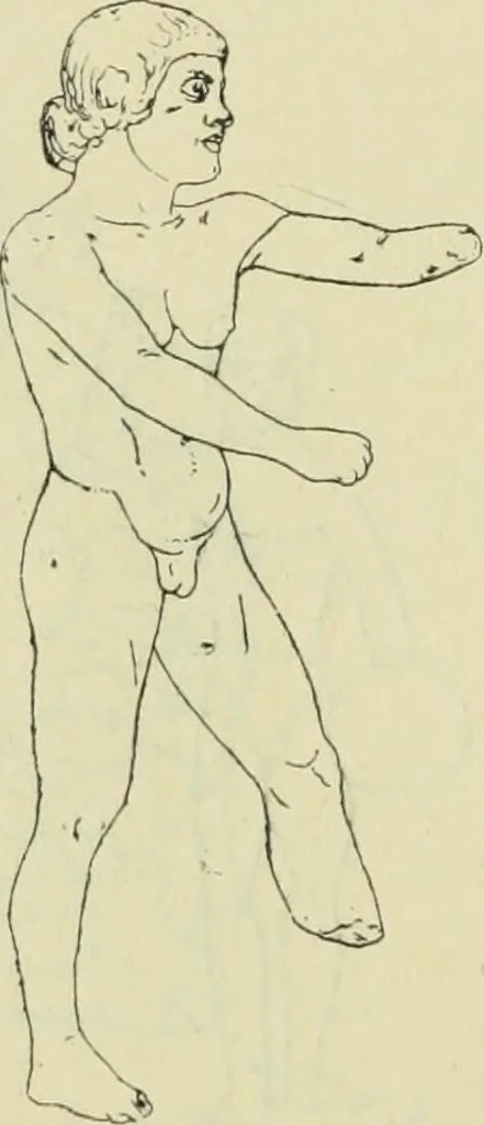 An illustration from Répertoire de la statuaire grecque et romaine, 1908, leaf 367
