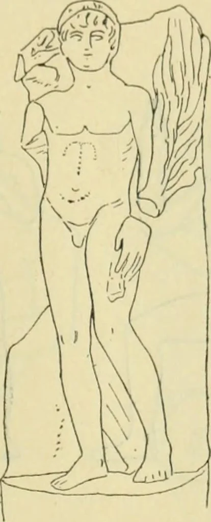 An illustration from Répertoire de la statuaire grecque et romaine, 1908, leaf 368