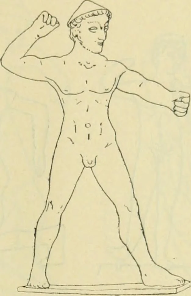An illustration from Répertoire de la statuaire grecque et romaine, 1908, leaf 368