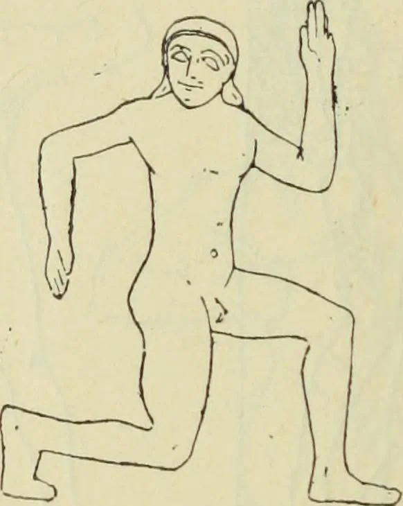 An illustration from Répertoire de la statuaire grecque et romaine, 1908, leaf 369