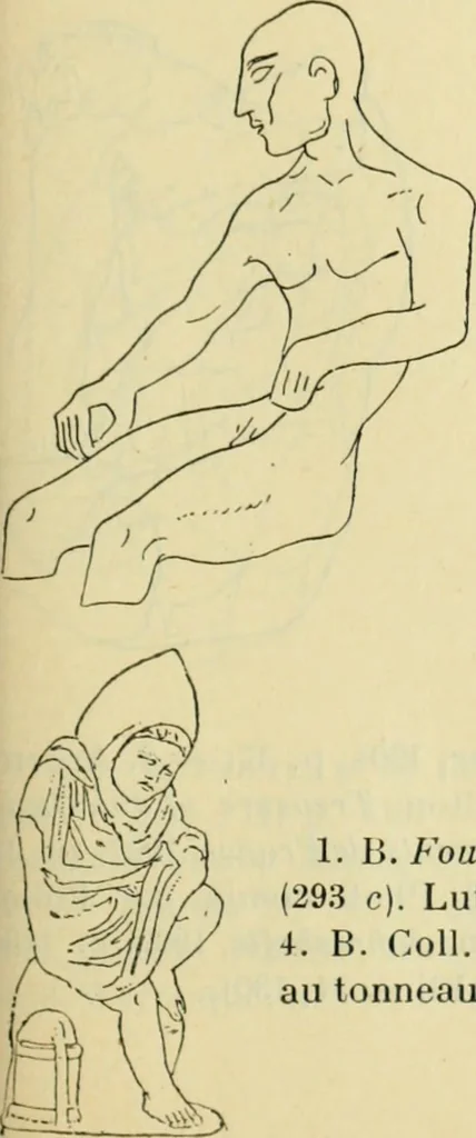 An illustration from Répertoire de la statuaire grecque et romaine, 1908, leaf 370