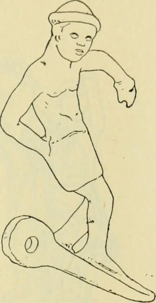 An illustration from Répertoire de la statuaire grecque et romaine, 1908, leaf 370