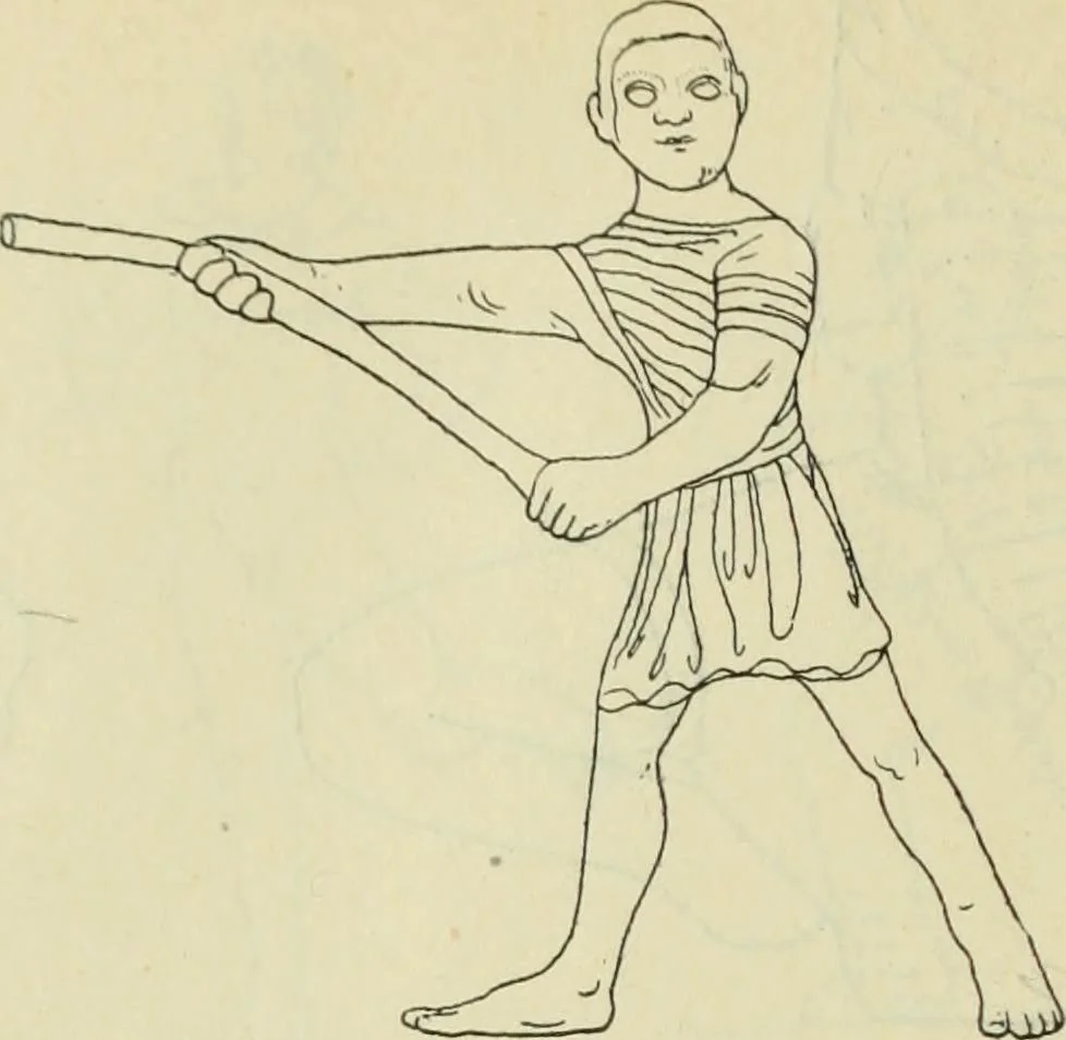An illustration from Répertoire de la statuaire grecque et romaine, 1908, leaf 371