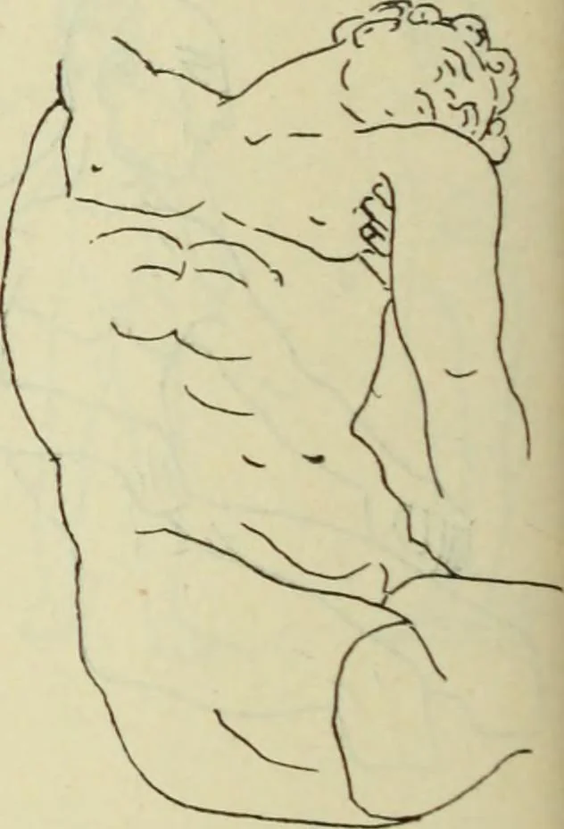 An illustration from Répertoire de la statuaire grecque et romaine, 1908, leaf 371