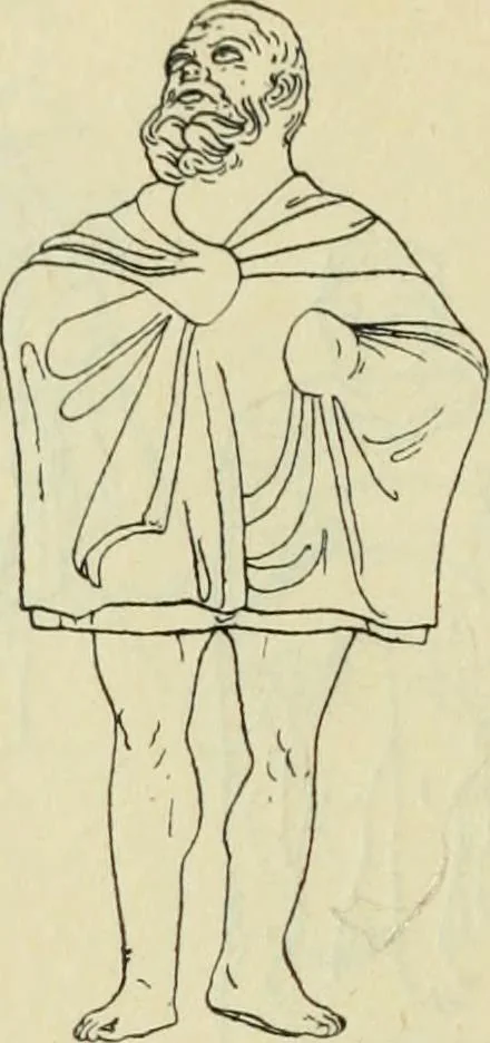 An illustration from Répertoire de la statuaire grecque et romaine, 1908, leaf 373