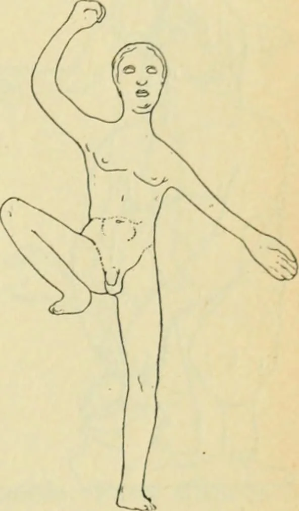 An illustration from Répertoire de la statuaire grecque et romaine, 1908, leaf 374
