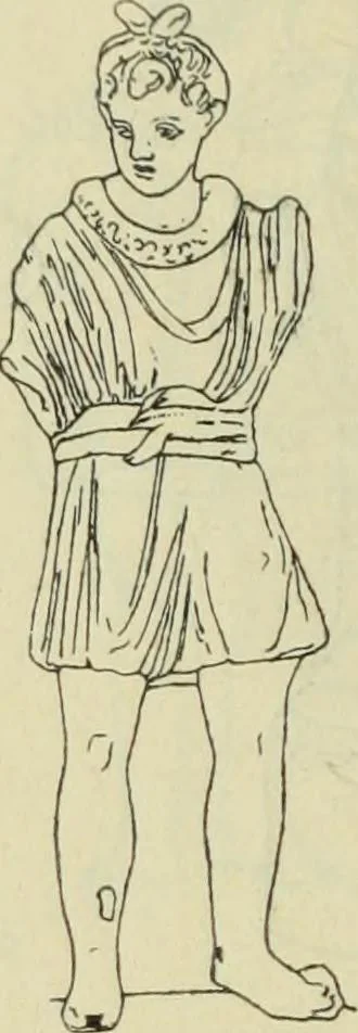An illustration from Répertoire de la statuaire grecque et romaine, 1908, leaf 375