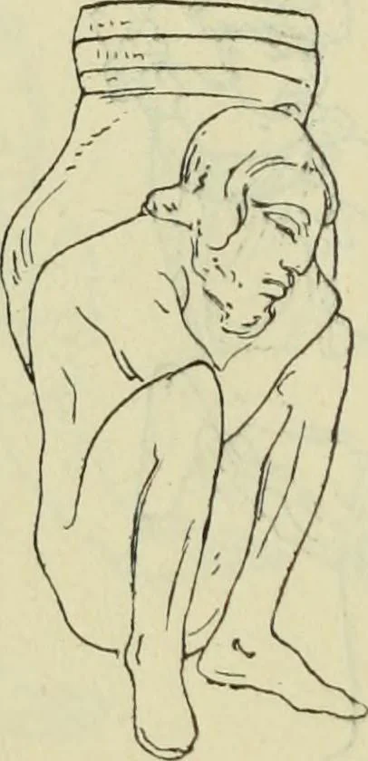 An illustration from Répertoire de la statuaire grecque et romaine, 1908, leaf 375