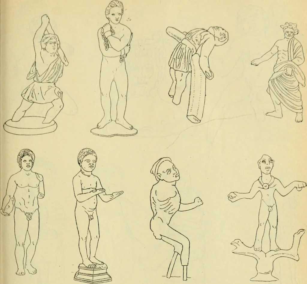 An illustration from Répertoire de la statuaire grecque et romaine, 1908, leaf 376