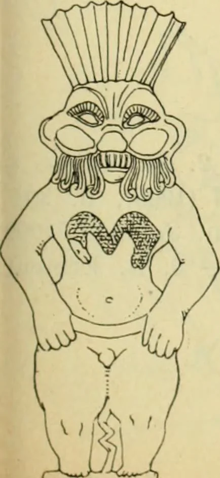 An illustration from Répertoire de la statuaire grecque et romaine, 1908, leaf 376