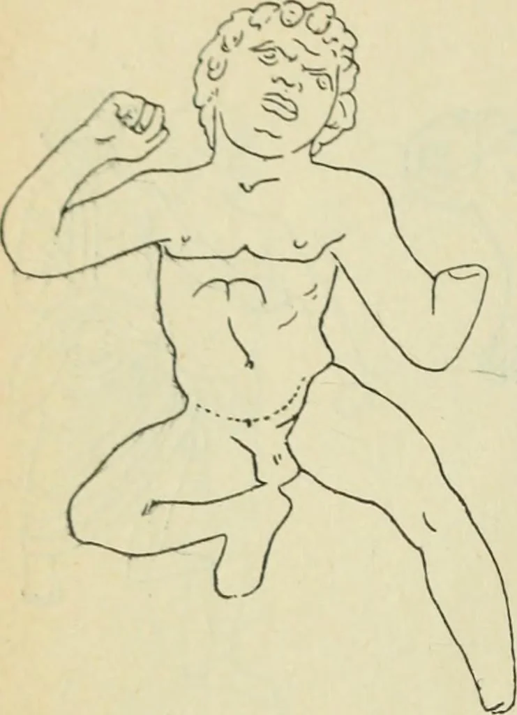 An illustration from Répertoire de la statuaire grecque et romaine, 1908, leaf 377