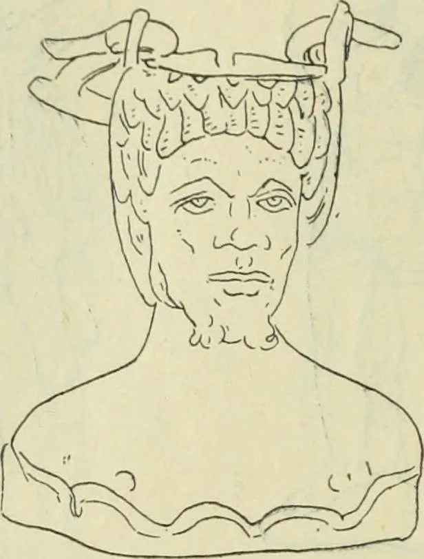 An illustration from Répertoire de la statuaire grecque et romaine, 1908, leaf 377