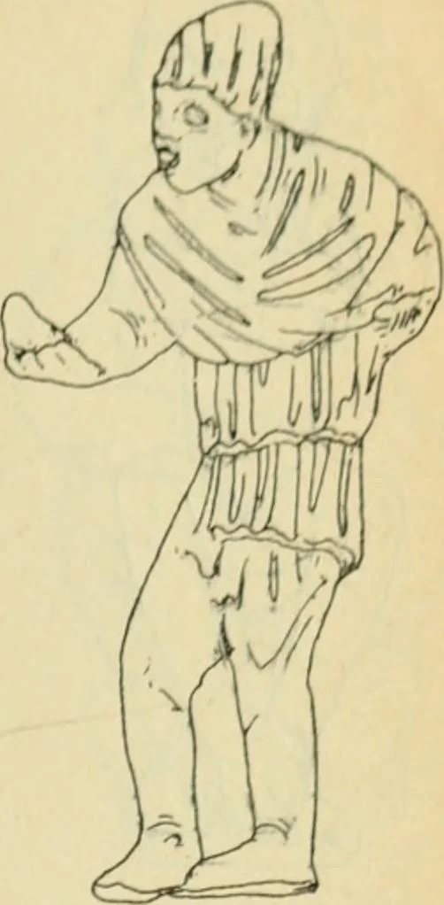 An illustration from Répertoire de la statuaire grecque et romaine, 1908, leaf 378