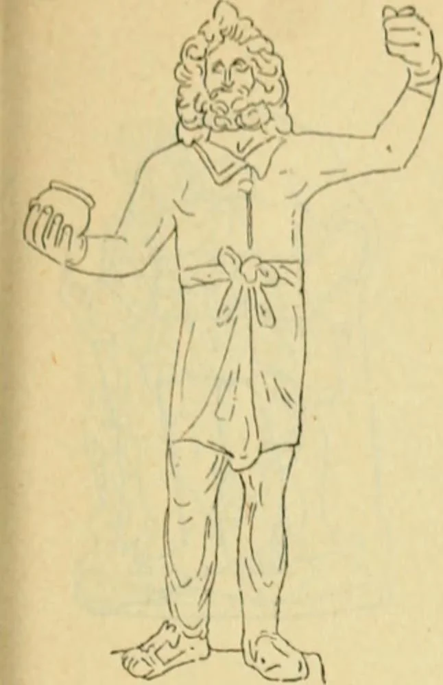 An illustration from Répertoire de la statuaire grecque et romaine, 1908, leaf 38