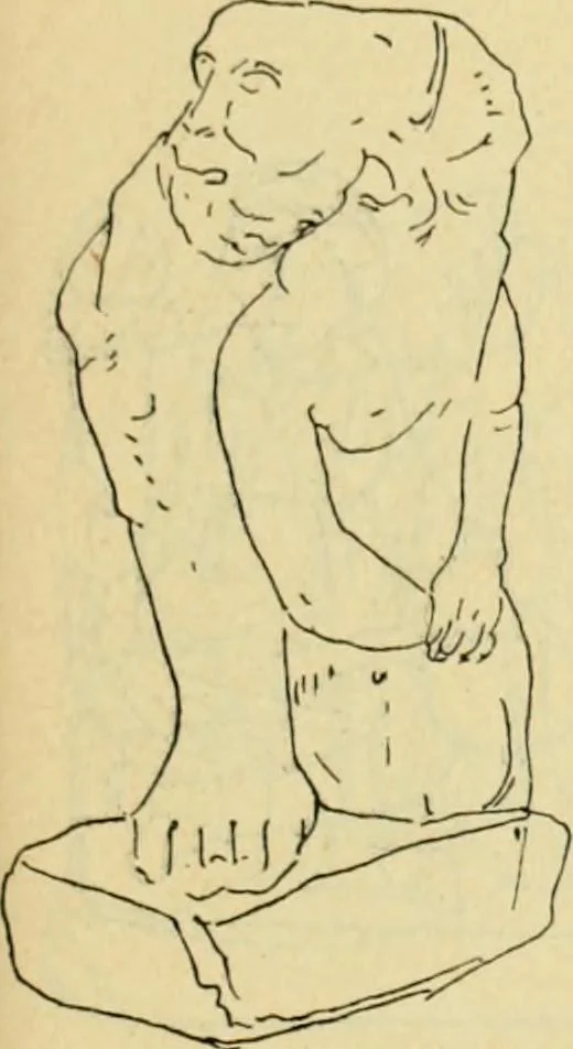 An illustration from Répertoire de la statuaire grecque et romaine, 1908, leaf 38