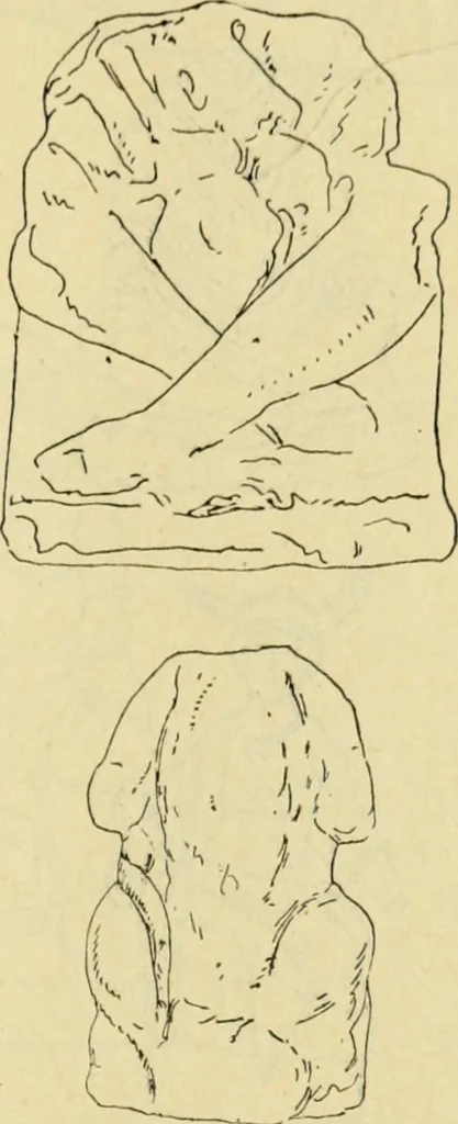An illustration from Répertoire de la statuaire grecque et romaine, 1908, leaf 38