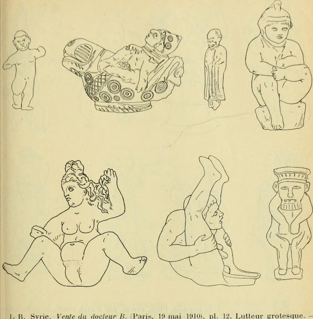 An illustration from Répertoire de la statuaire grecque et romaine, 1908, leaf 380