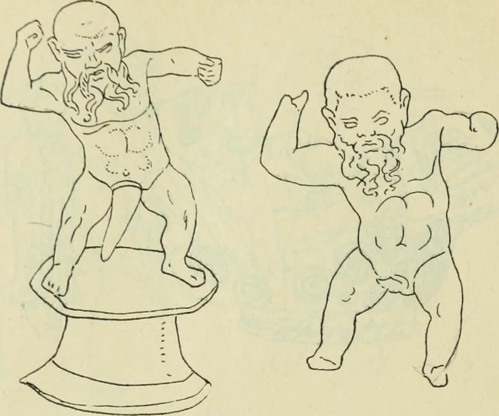An illustration from Répertoire de la statuaire grecque et romaine, 1908, leaf 381