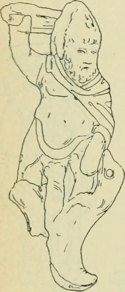 An illustration from Répertoire de la statuaire grecque et romaine, 1908, leaf 381