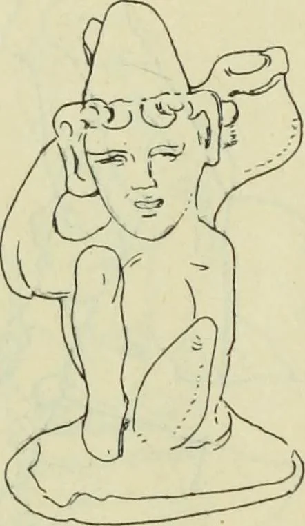 An illustration from Répertoire de la statuaire grecque et romaine, 1908, leaf 381