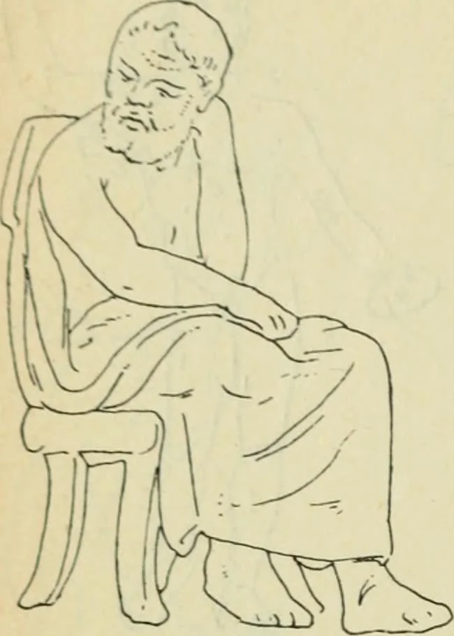 An illustration from Répertoire de la statuaire grecque et romaine, 1908, leaf 383