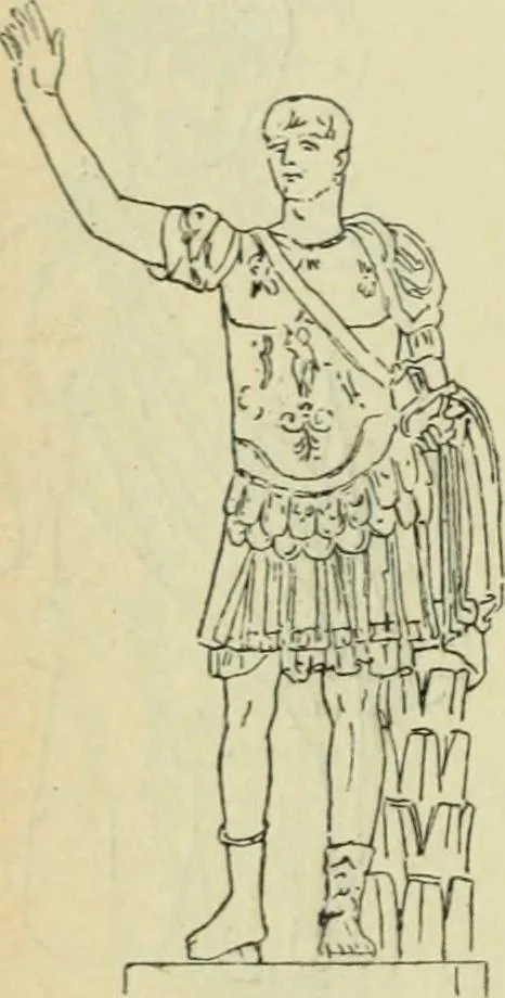 An illustration from Répertoire de la statuaire grecque et romaine, 1908, leaf 383
