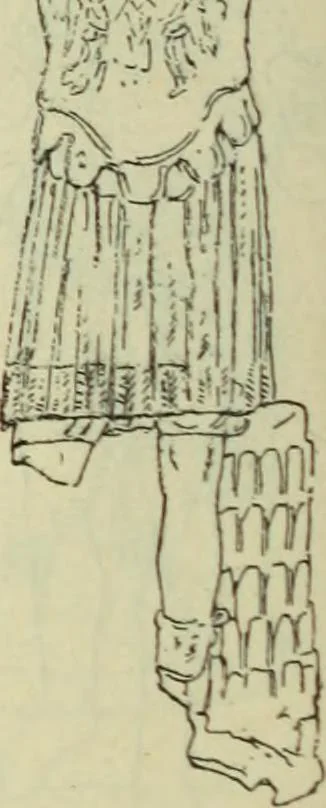 An illustration from Répertoire de la statuaire grecque et romaine, 1908, leaf 385