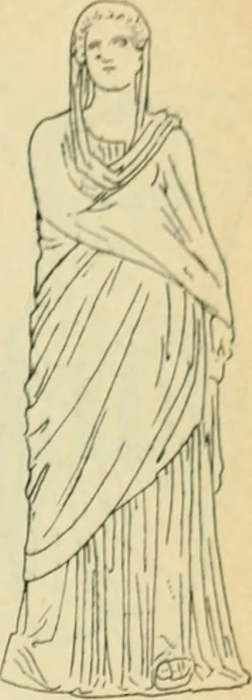 An illustration from Répertoire de la statuaire grecque et romaine, 1908, leaf 386