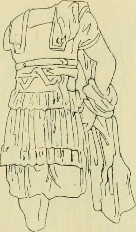 An illustration from Répertoire de la statuaire grecque et romaine, 1908, leaf 386