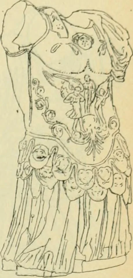 An illustration from Répertoire de la statuaire grecque et romaine, 1908, leaf 386