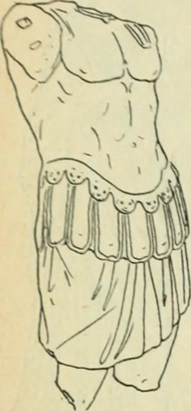 An illustration from Répertoire de la statuaire grecque et romaine, 1908, leaf 387