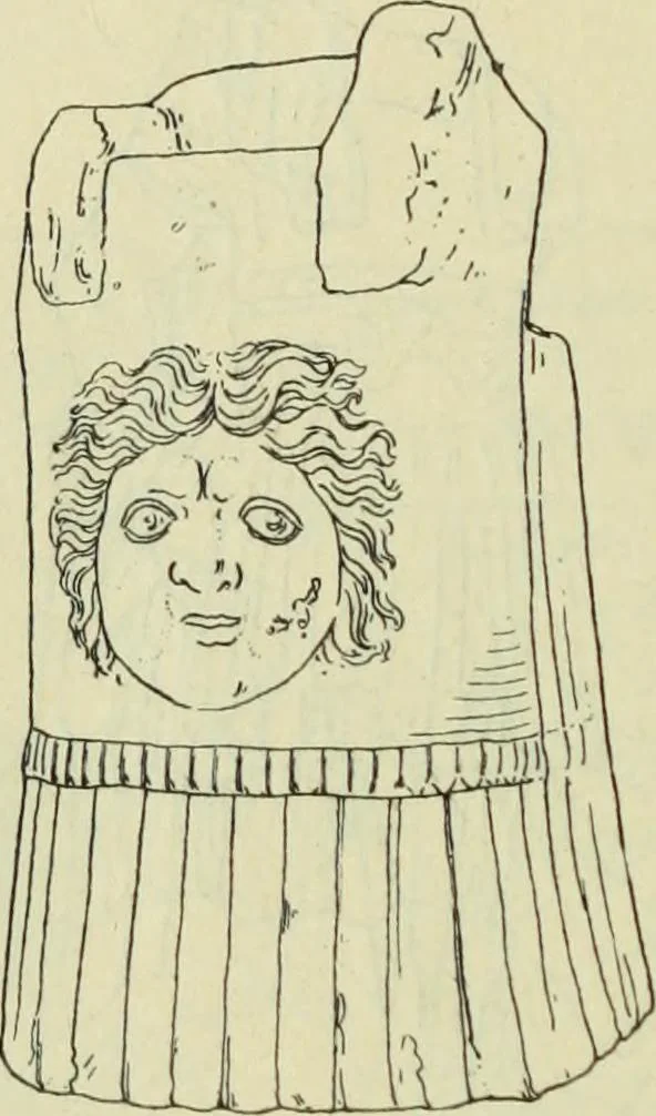An illustration from Répertoire de la statuaire grecque et romaine, 1908, leaf 387