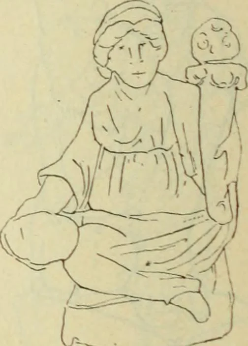 An illustration from Répertoire de la statuaire grecque et romaine, 1908, leaf 39