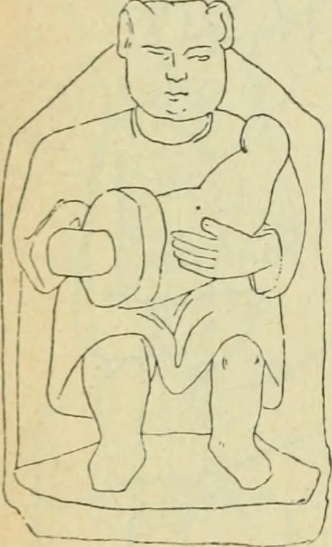An illustration from Répertoire de la statuaire grecque et romaine, 1908, leaf 39
