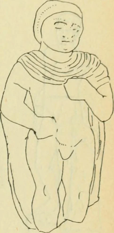 An illustration from Répertoire de la statuaire grecque et romaine, 1908, leaf 392