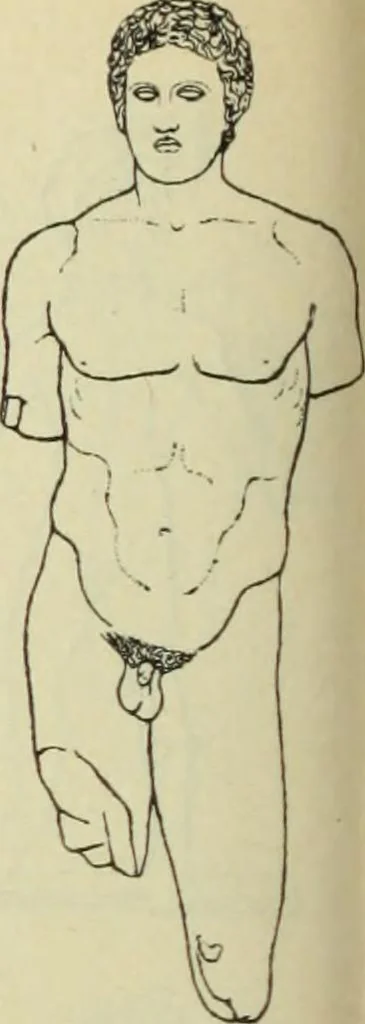 An illustration from Répertoire de la statuaire grecque et romaine, 1908, leaf 393